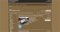 Desktop Screenshot of franklinautoex.com